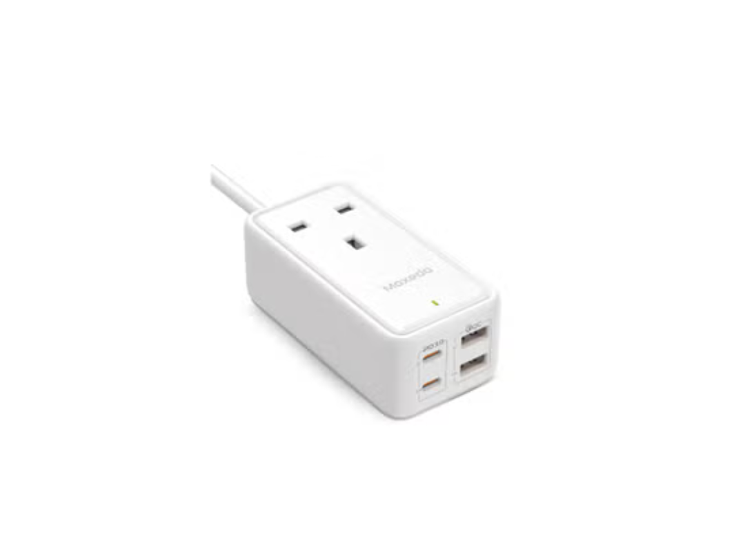 Moxedo Smart-Plug 65W Gan III Tech Extension Cord Moxedo Smart-Plug 65W Gan III Tech Extension Cord